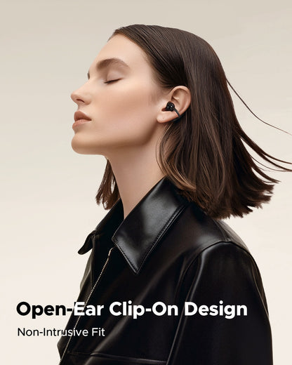 Soundpeats Air Clip Open Ear Wireless Earbuds, IPX5 Waterproof