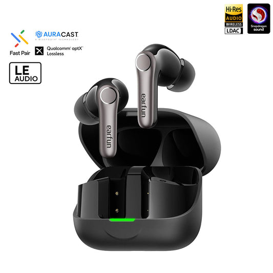 EarFun Air Pro 4 Plus Dual Certified with Snapdragon Sound and Hi-Res LDAC Earbuds