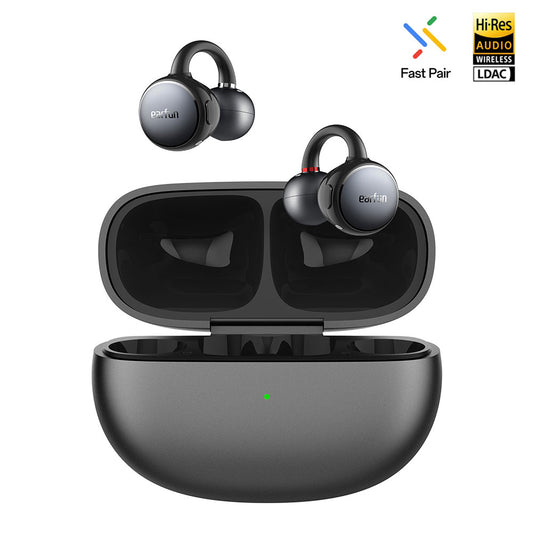 EarFun Clip Open Ear Wireless Earbuds Hi-Res Audio LDAC