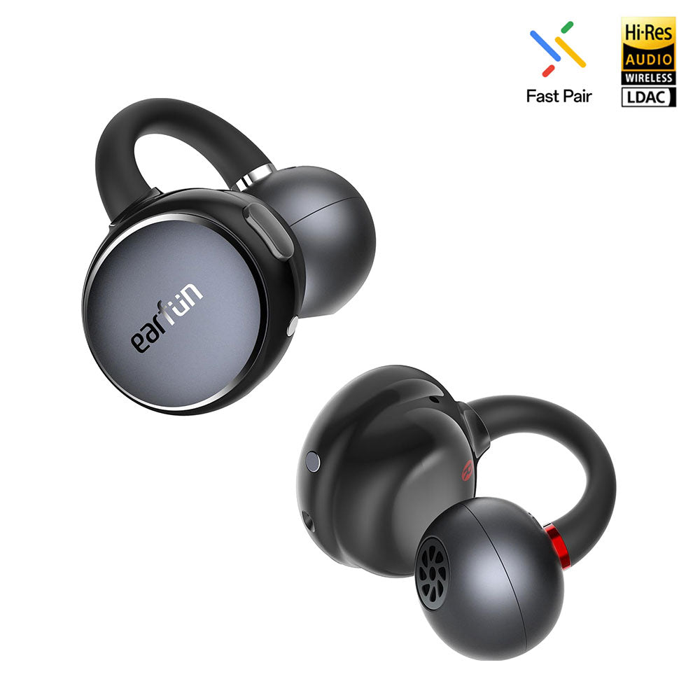 EarFun Clip Open Ear Wireless Earbuds Hi-Res Audio LDAC