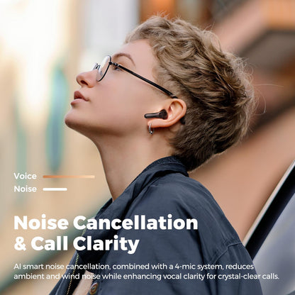 Soundpeats Air5 lite Semi In Ear True Wireless Earbuds with Hi-Res Audio