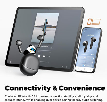 Soundpeats Air5 lite Semi In Ear True Wireless Earbuds with Hi-Res Audio