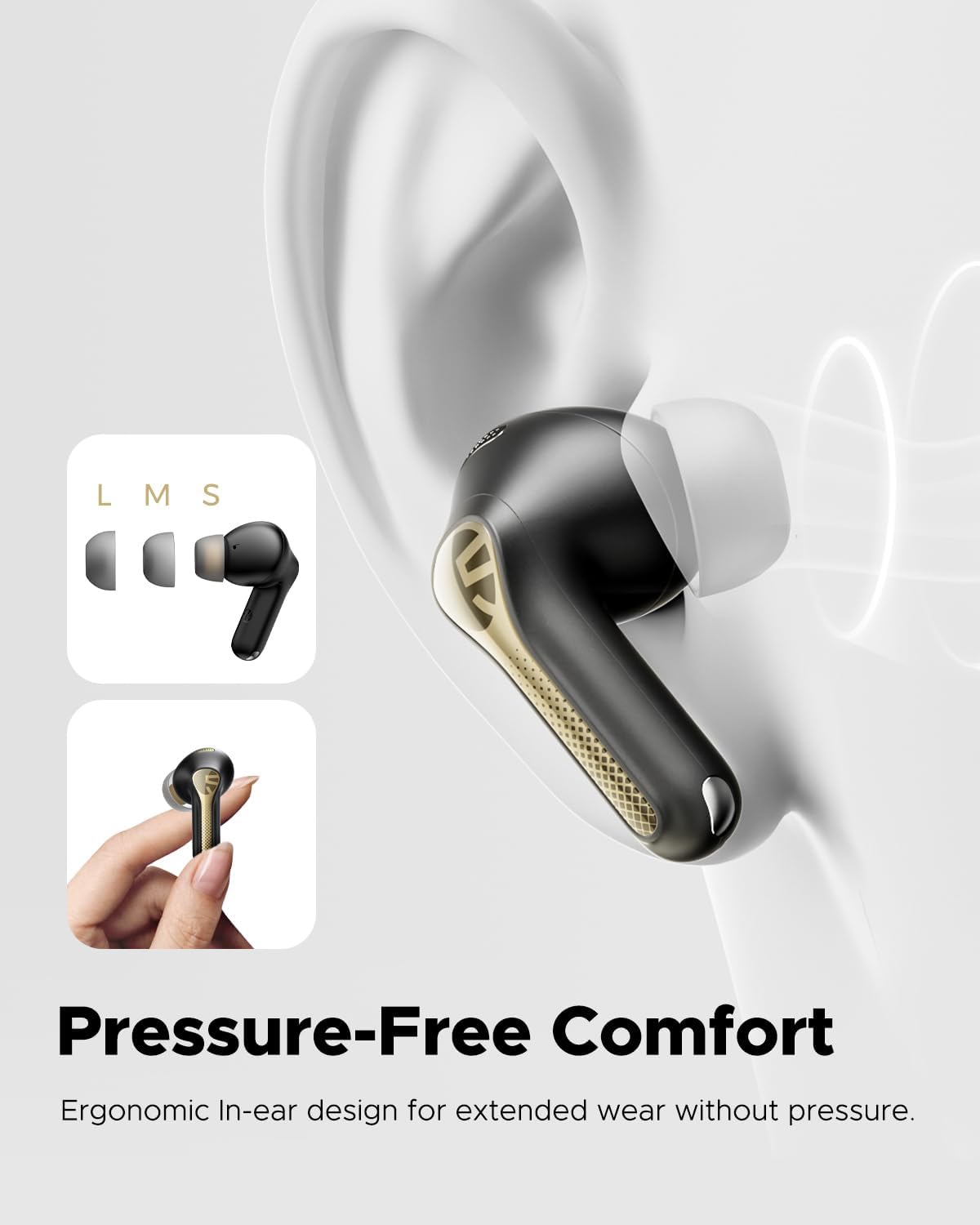 Soundpeats Capsule 3 Pro Plus Wireless Earbuds xMEMS Speaker Hi-Res Certified with LDAC