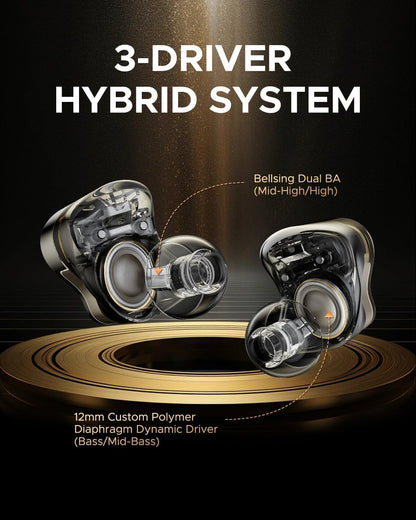 Soundpeats H3 Wireless Earbuds Qualcomm® QCC3091 with Snapdragon Sound™