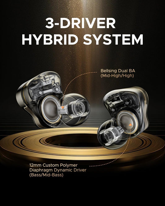 Soundpeats H3 Wireless Earbuds Qualcomm® QCC3091 with Snapdragon Sound™