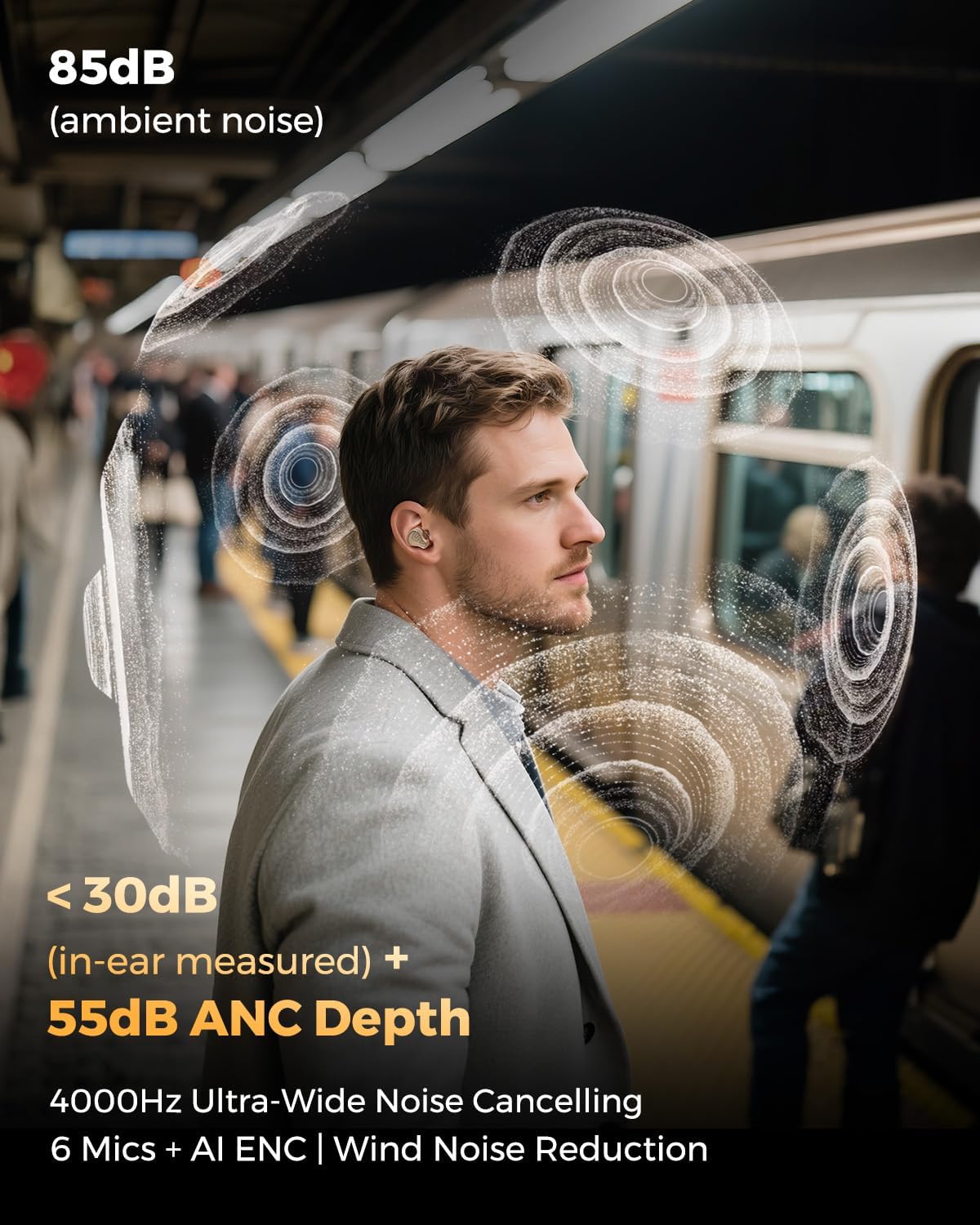 Soundpeats H3 Wireless Earbuds Qualcomm® QCC3091 with Snapdragon Sound™