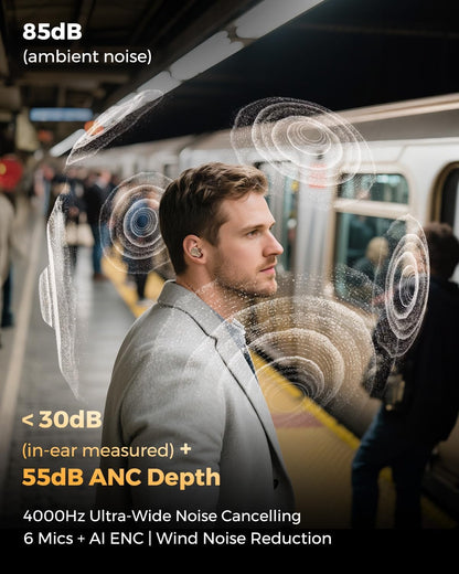 Soundpeats H3 Wireless Earbuds Qualcomm® QCC3091 with Snapdragon Sound™