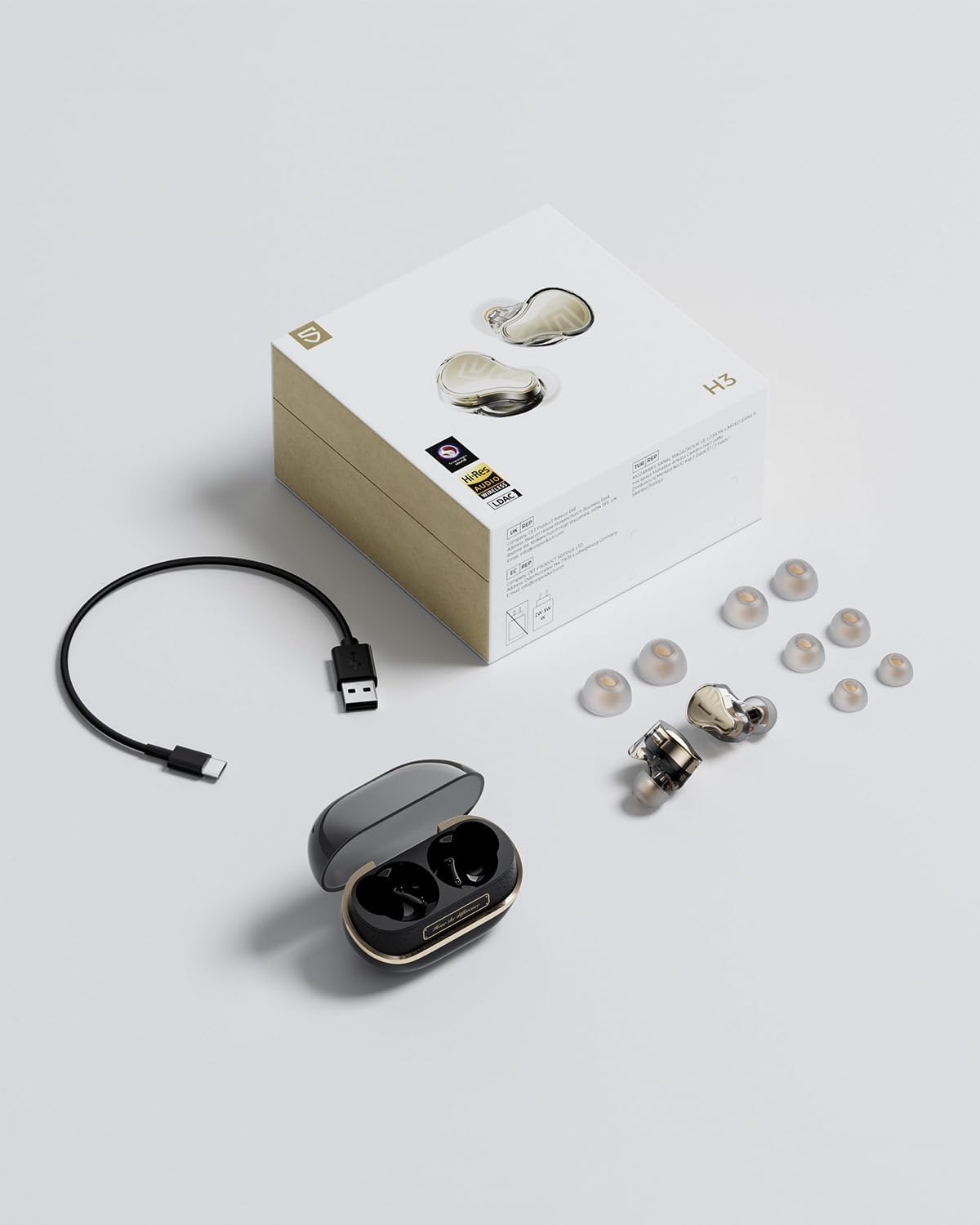 Soundpeats H3 Wireless Earbuds Qualcomm® QCC3091 with Snapdragon Sound™
