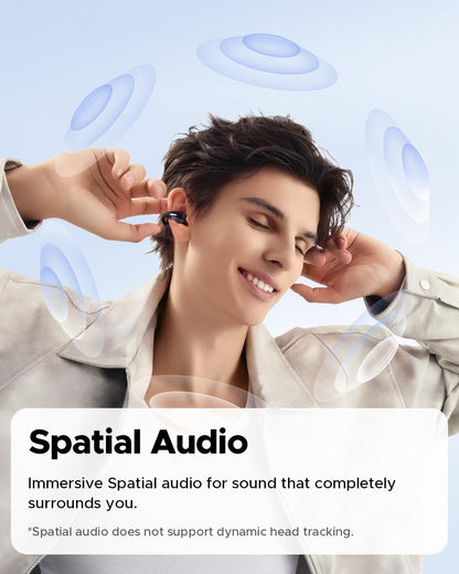 Soundpeats Pearl Clip Pro Open Ear Wireless Earbuds, IPX5 Waterproof