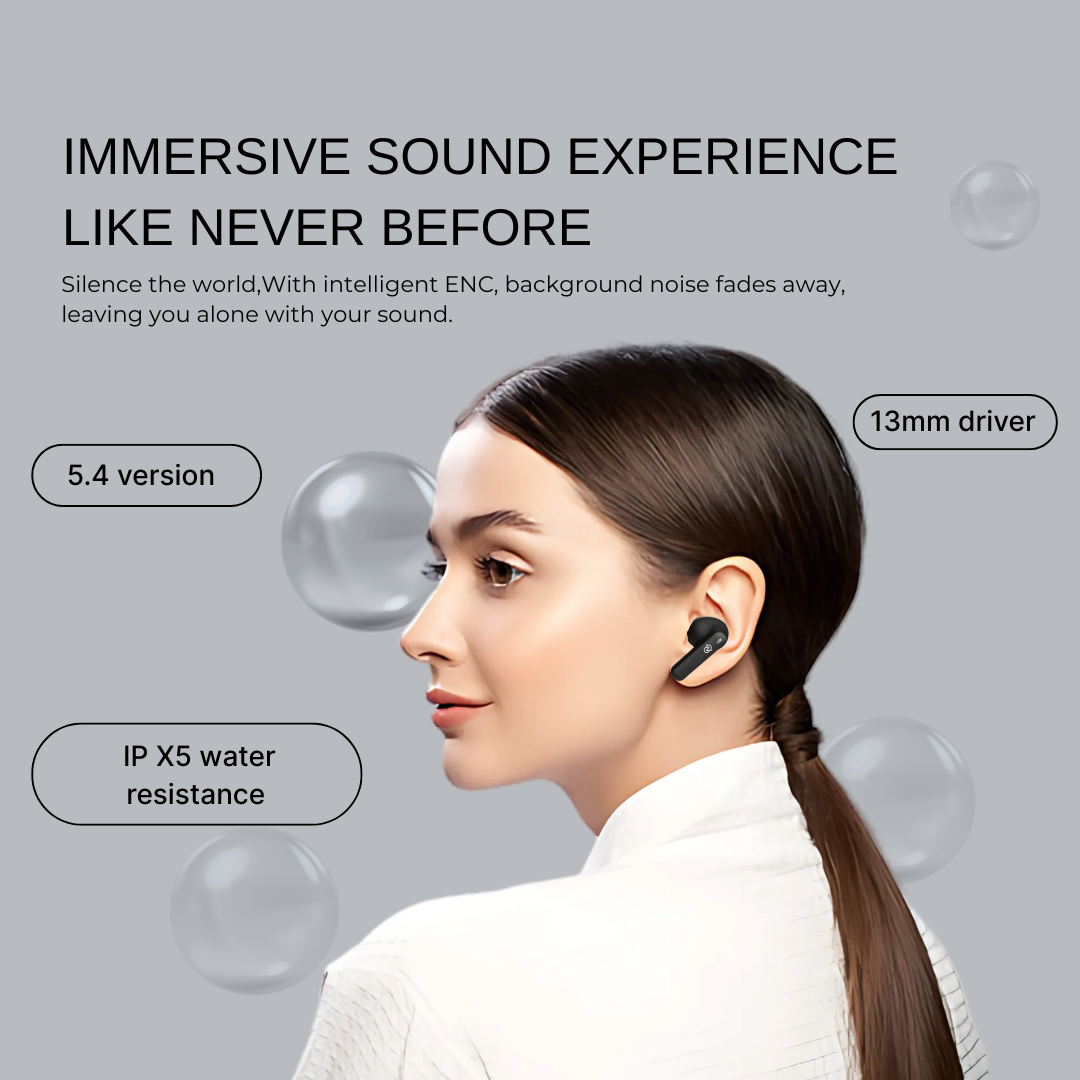 Zero Audio Buds X2 Bass Boosted Earbuds With 13mm Titanium Dynamic Driver